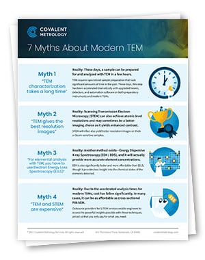 7 Myths About Modern TEM