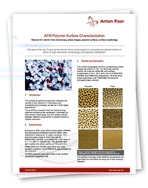 AFM Polymer Surface Characterization