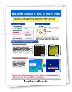 NanoSIMS Analysis of BMD in Silicon Wafer