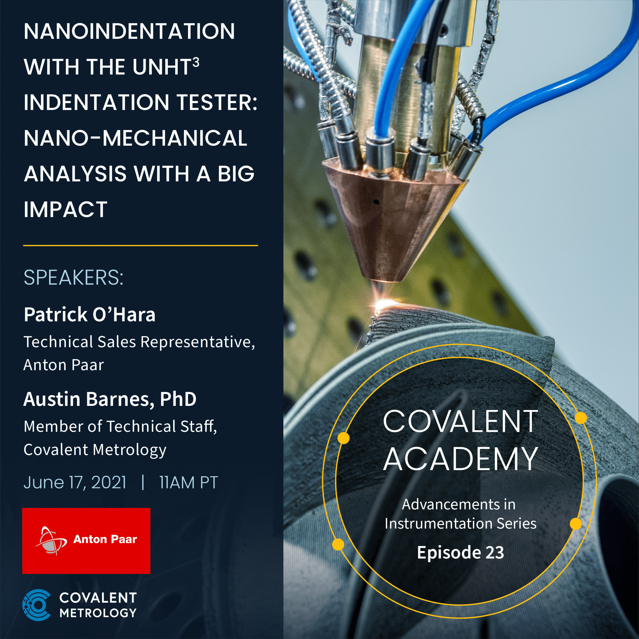 Nanoindentation With the UNHT3 Indentation Tester: Nanomechanical Analysis With a Big Impact