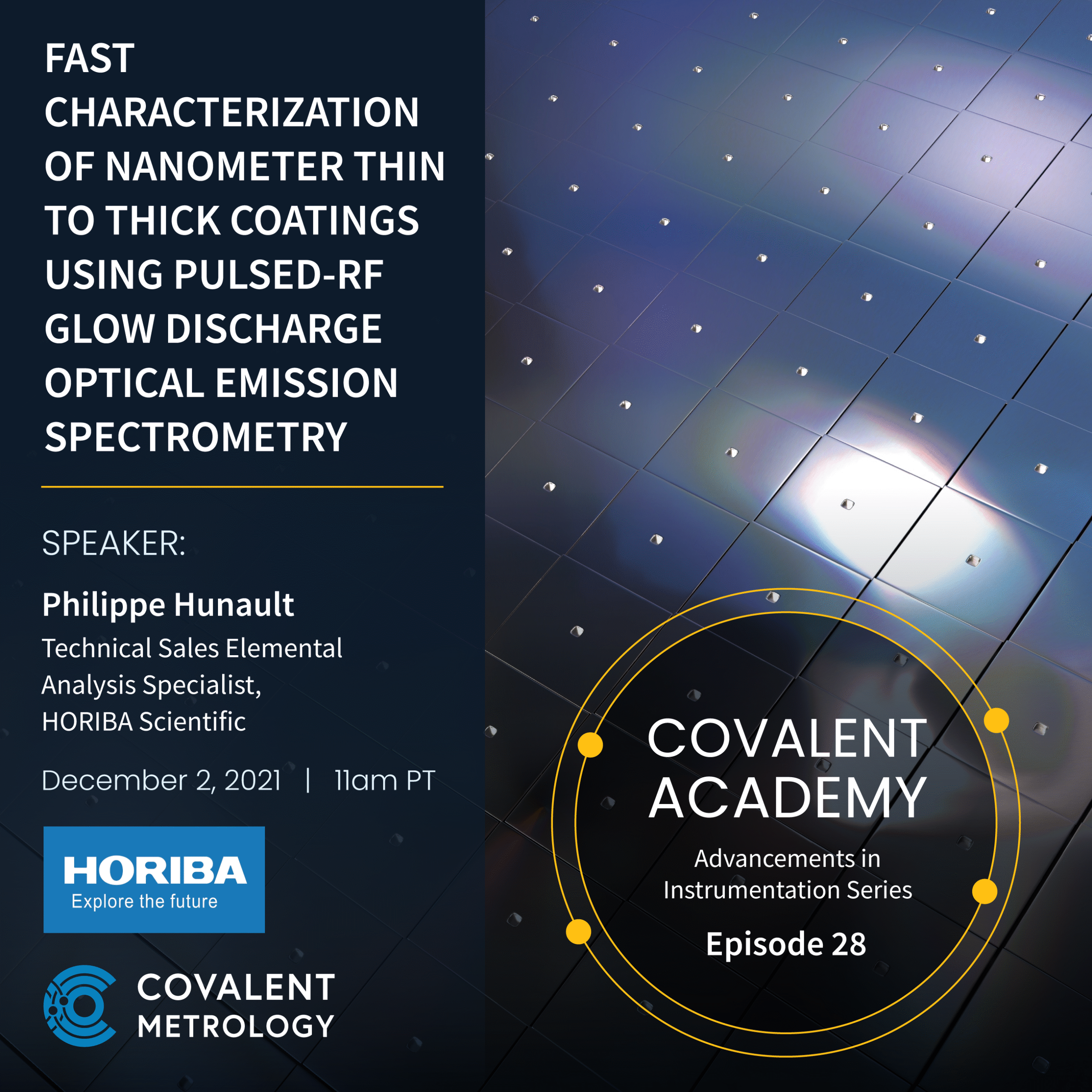 Fast Characterization of Nanometer Thin to Thick Coatings Using Pulsed-RF Glow Discharge Optical Emission Spectrometry