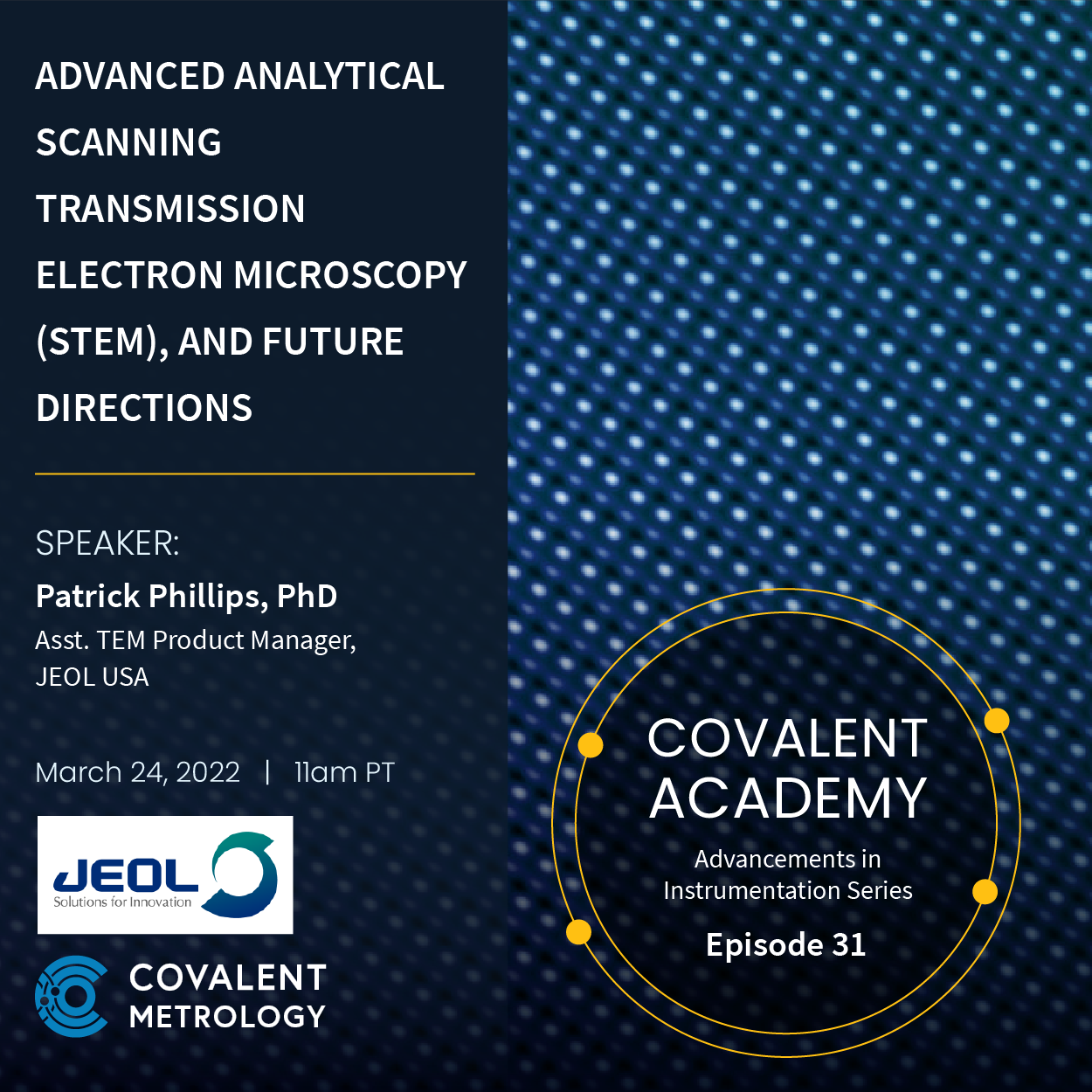 Advanced Analytical Scanning Transmission Electron Microscopy (STEM), and Future Directions