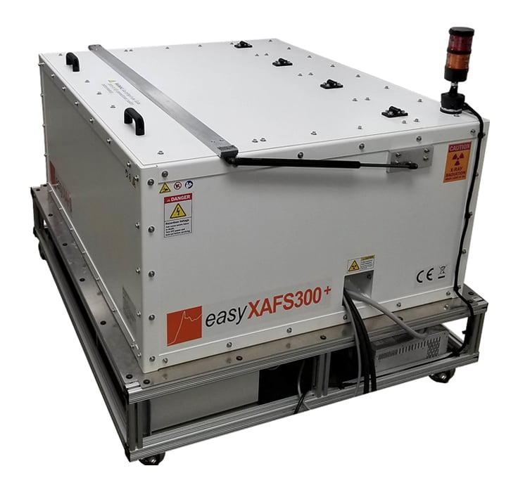 X-ray near edge absorption spectra comparison of Nickel oxide and NMC622 battery cathode materials showing energy vs flattened absorption