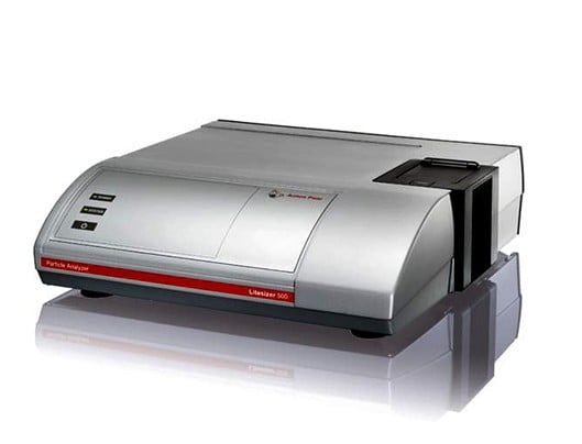 Anton Paar Litesizer 500 particle analyzer for zeta potential and particle size measurement of solid and powder samples