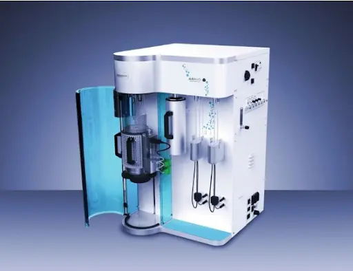 Anton Paar Autosorb iQ 7 high‑vacuum gas sorption porosimetry system for advanced surface area, pore volume, and pore size analysis